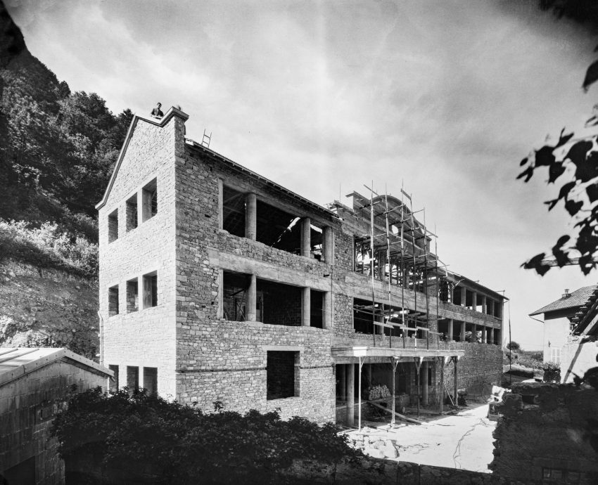 Bâtiment Poligny en construction